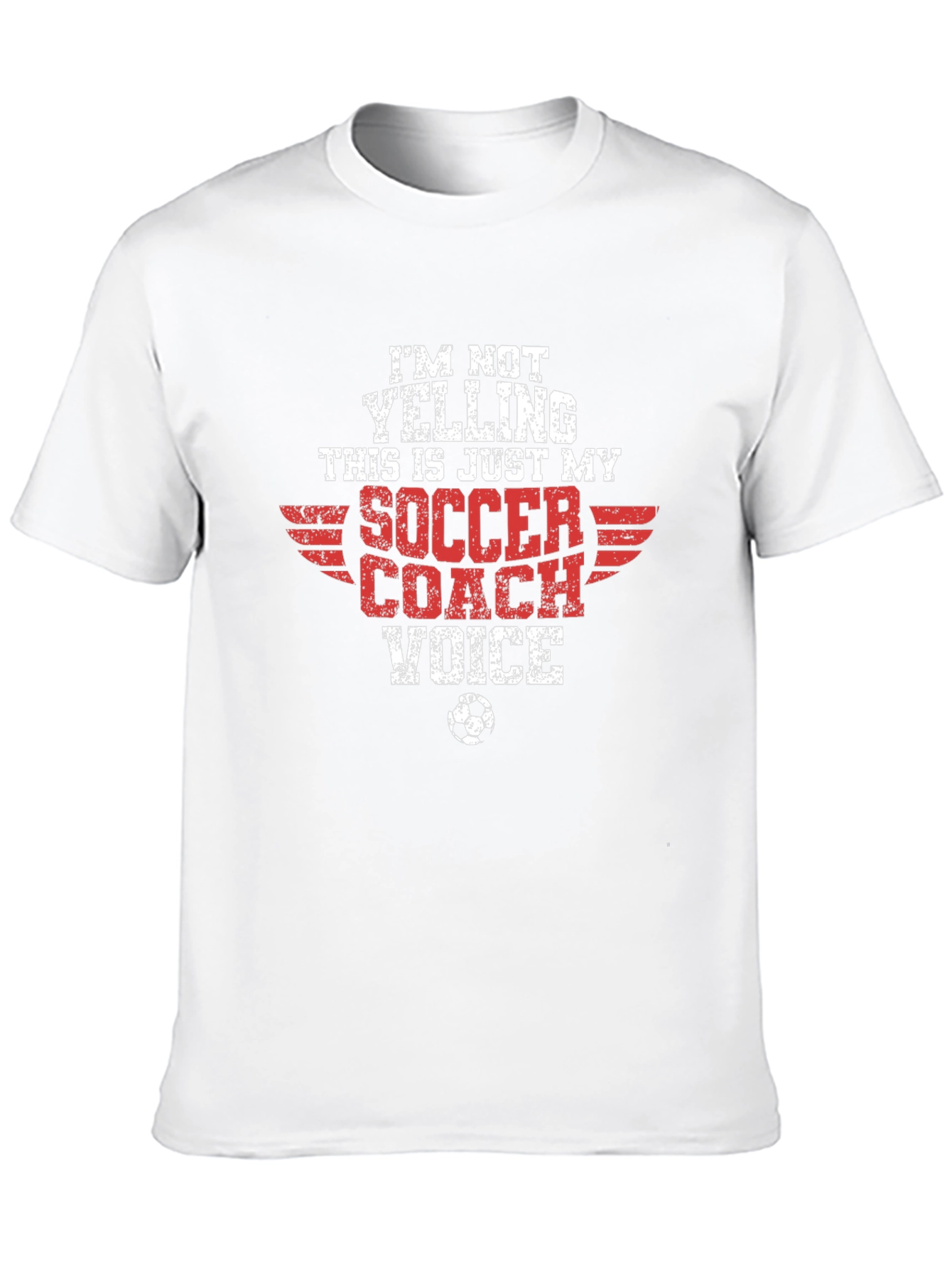 Soccer Coach Voice Graphic Tee