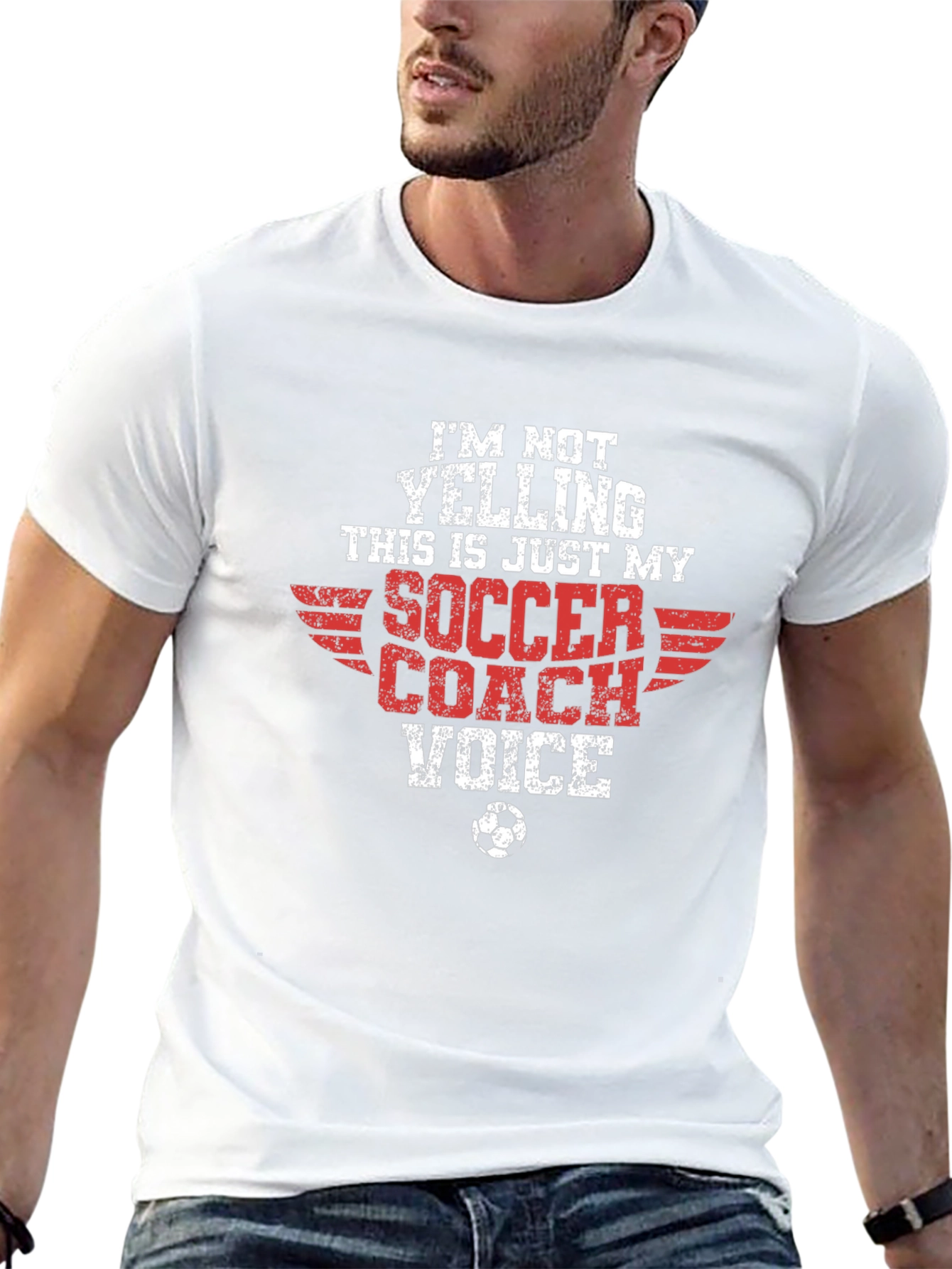 Soccer Coach Voice Graphic Tee