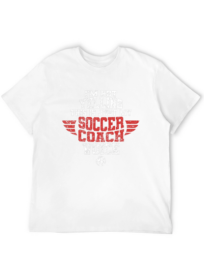 Soccer Coach Voice Graphic Tee