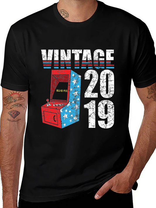 Vintage 2019 Arcade Gamer T-Shirt