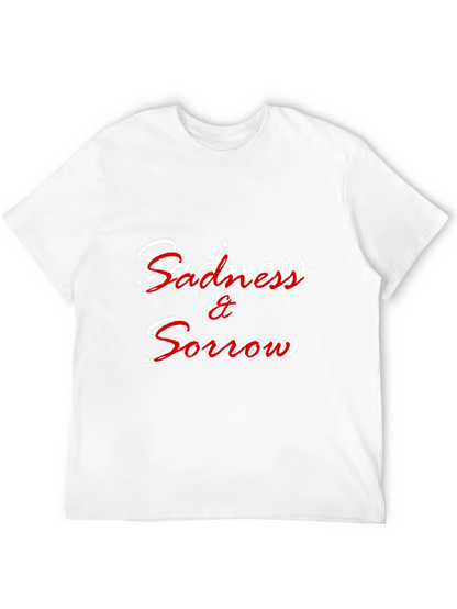 Sadness & Sorrow Black Graphic Tee