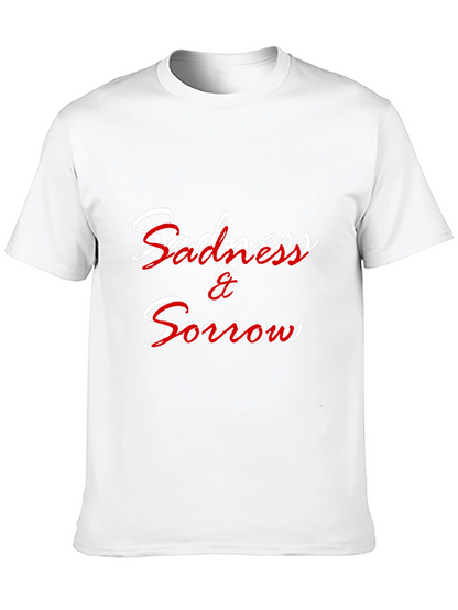 Sadness & Sorrow Black Graphic Tee