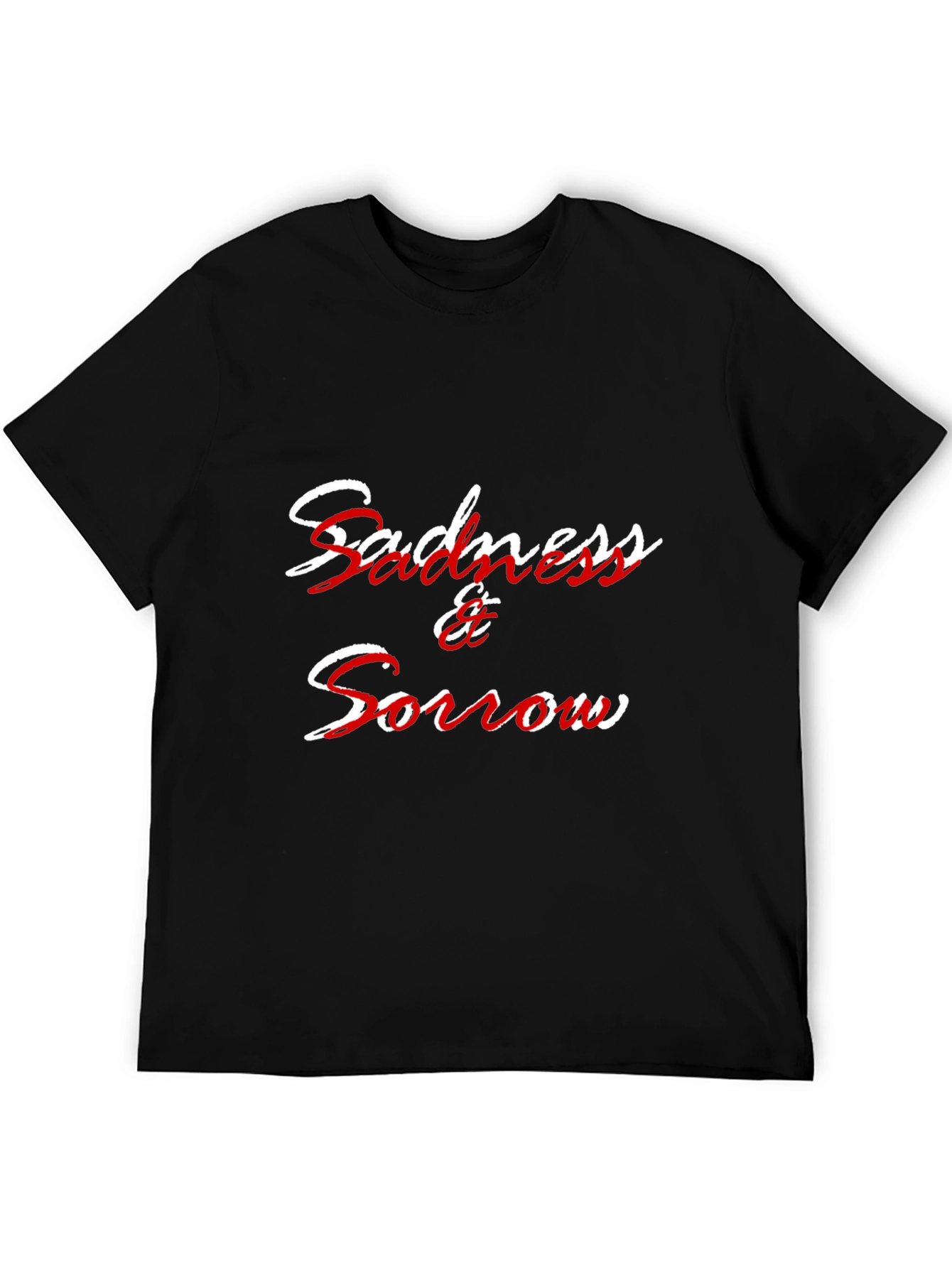 Sadness & Sorrow Black Graphic Tee