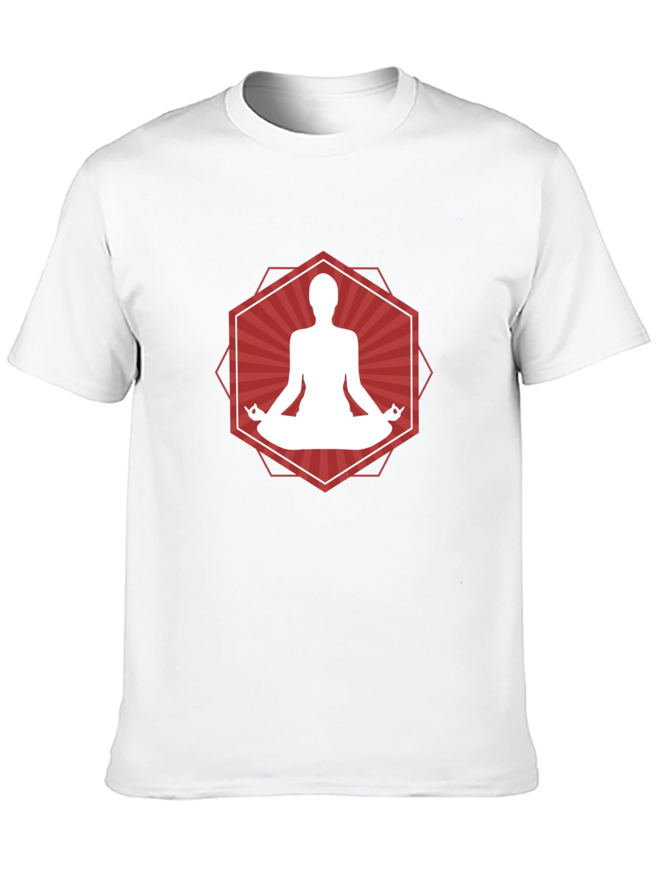 Zen Meditation Graphic Tee - Relax in Style!