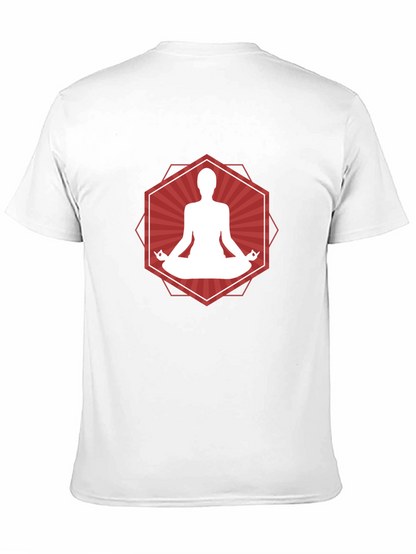 Zen Meditation Graphic Tee - Relax in Style!