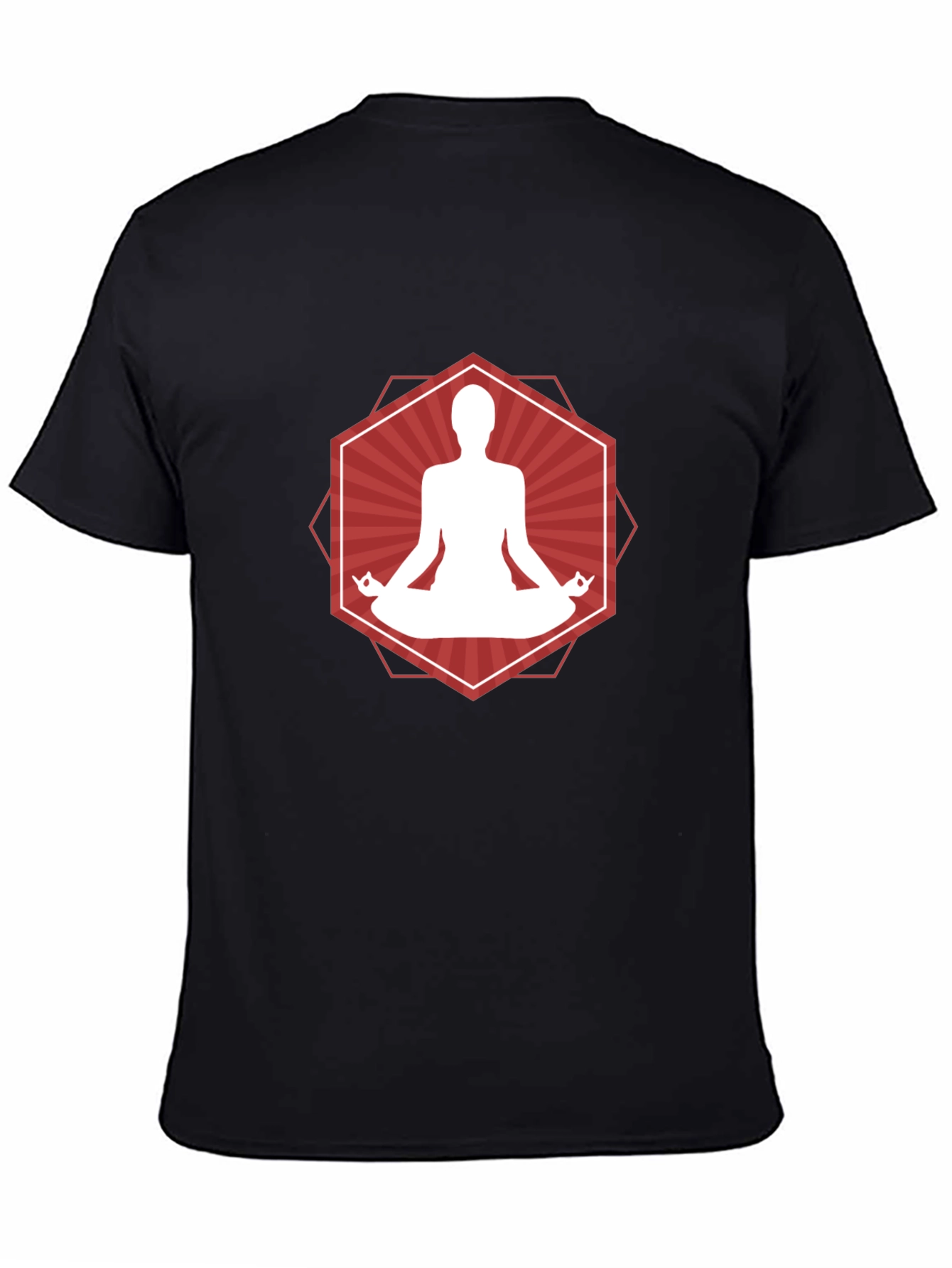 Zen Meditation Graphic Tee - Relax in Style!