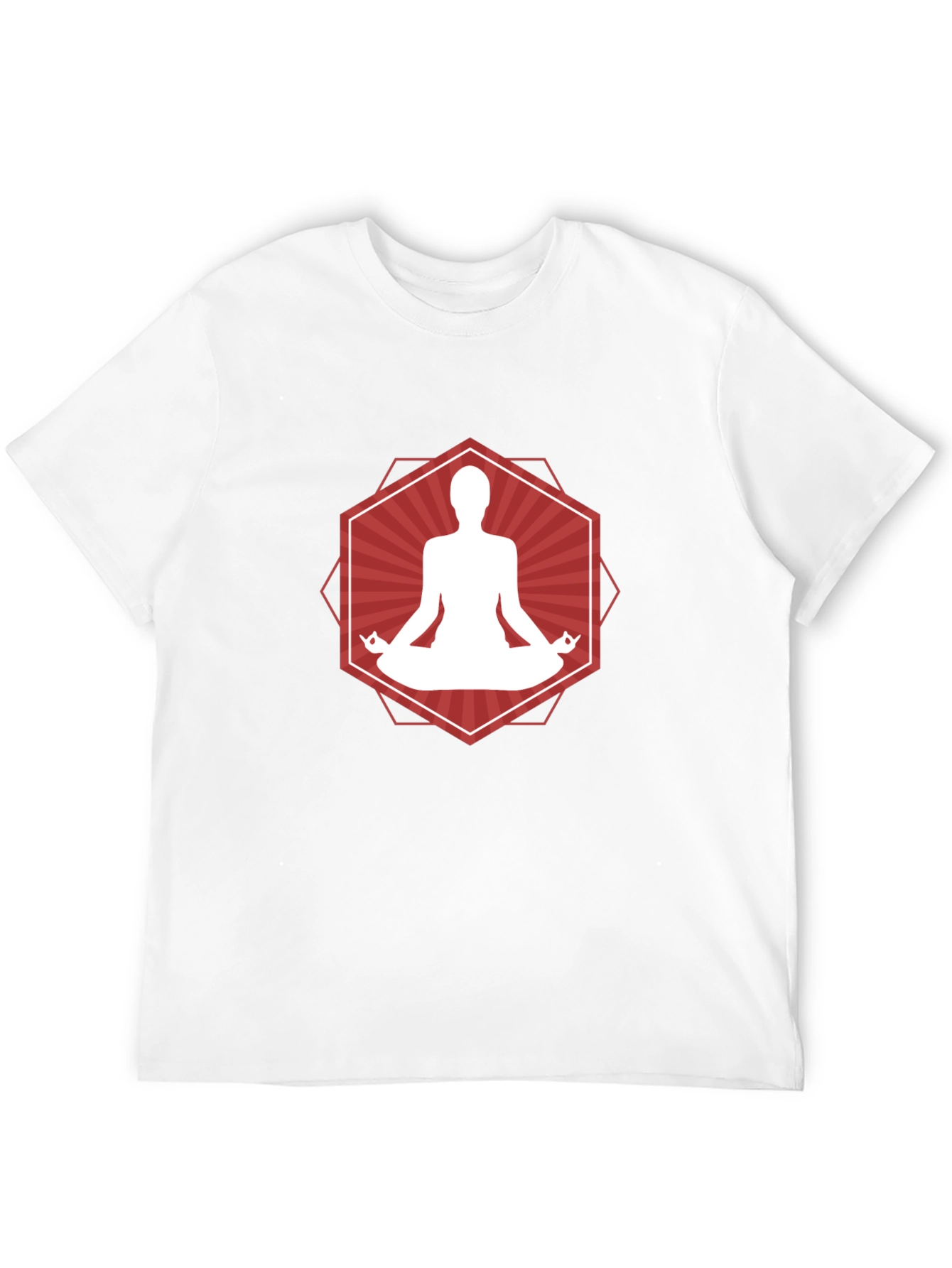 Zen Meditation Graphic Tee - Relax in Style!