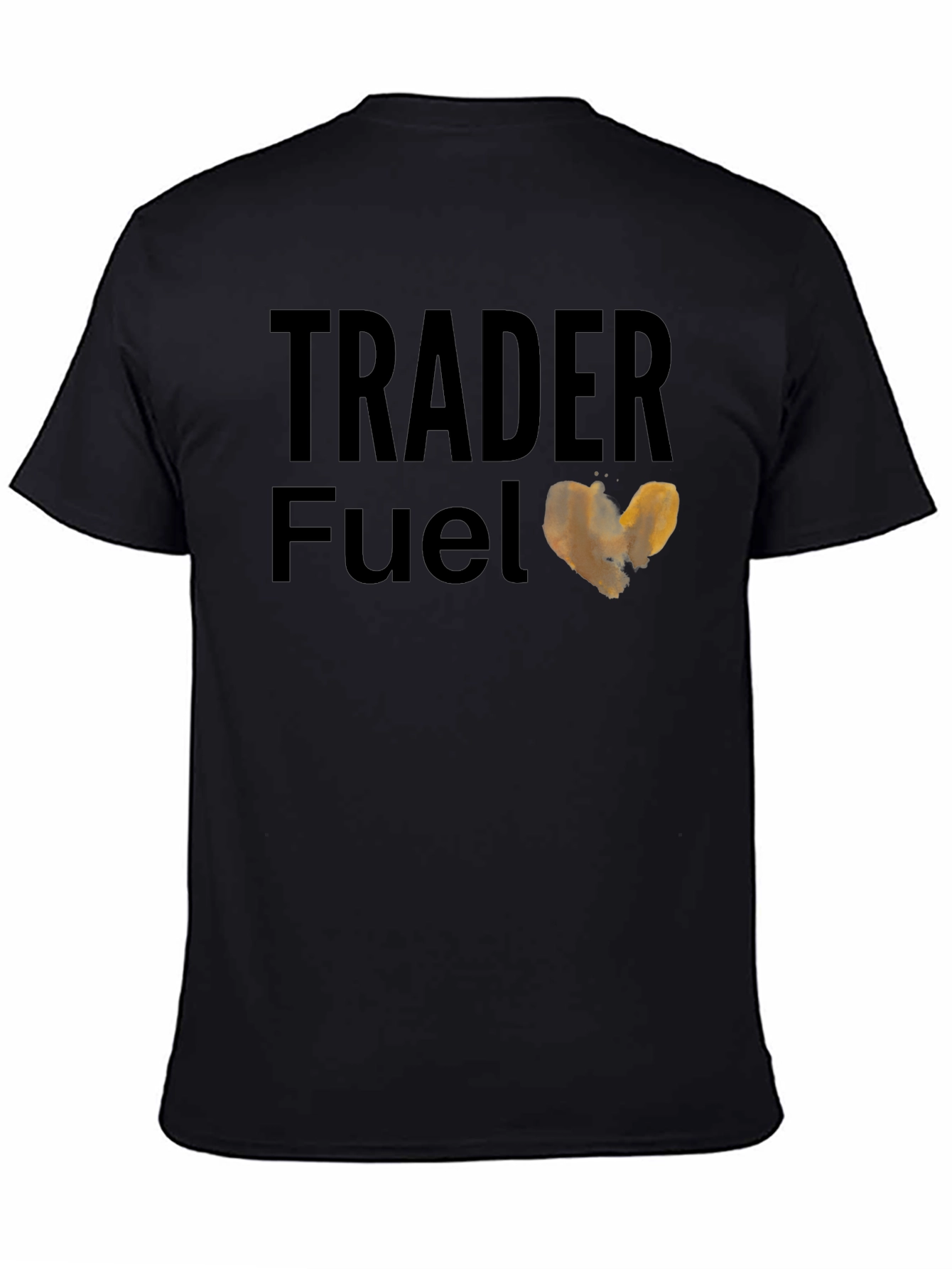 Trader Fuel T-Shirt - Black Cotton Tee