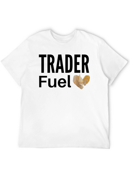 Trader Fuel T-Shirt - Black Cotton Tee