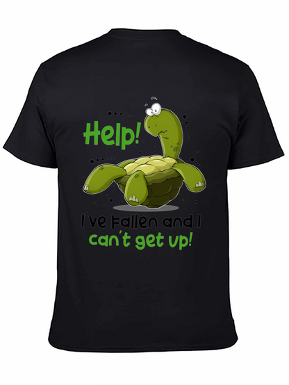 Funny Turtle T-Shirt - Help Ive Fallen!