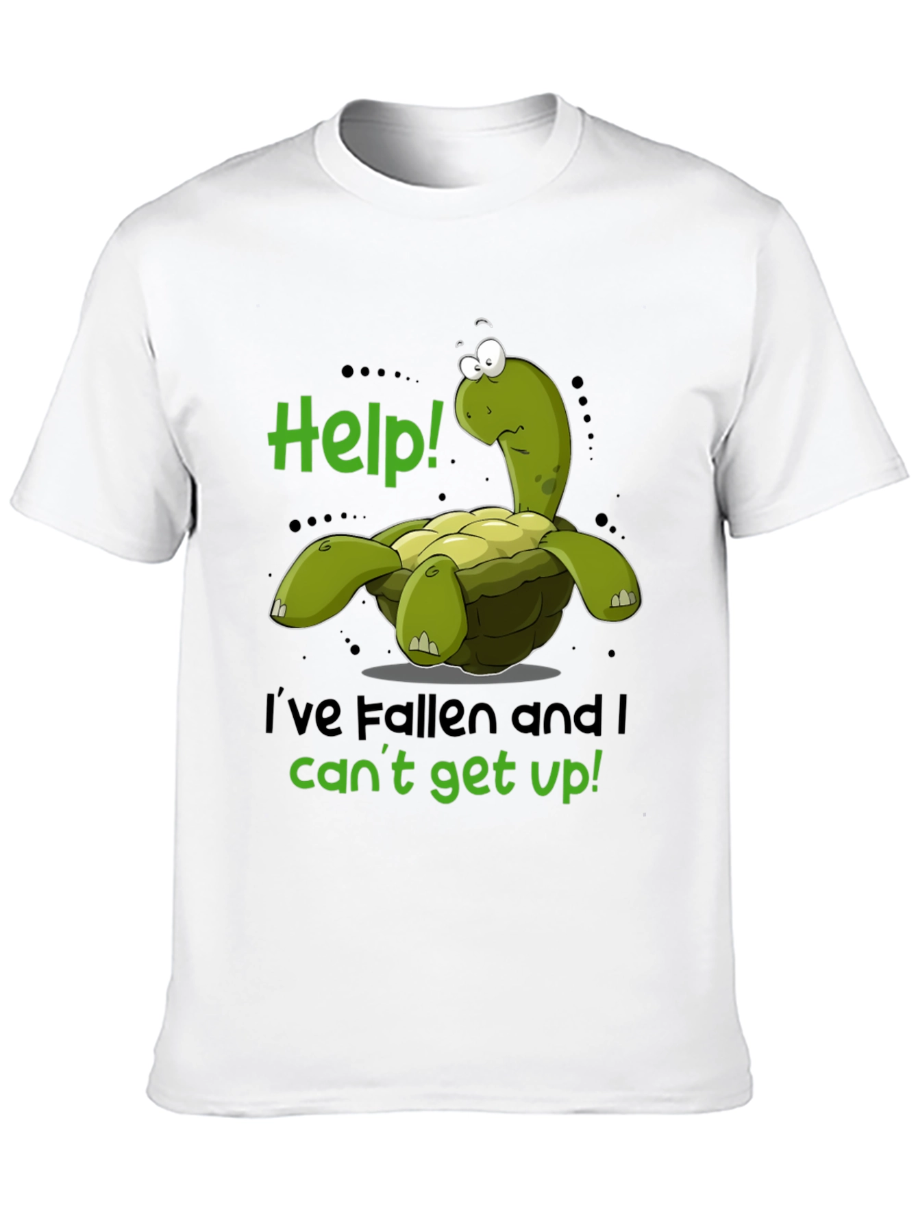 Funny Turtle T-Shirt - Help Ive Fallen!