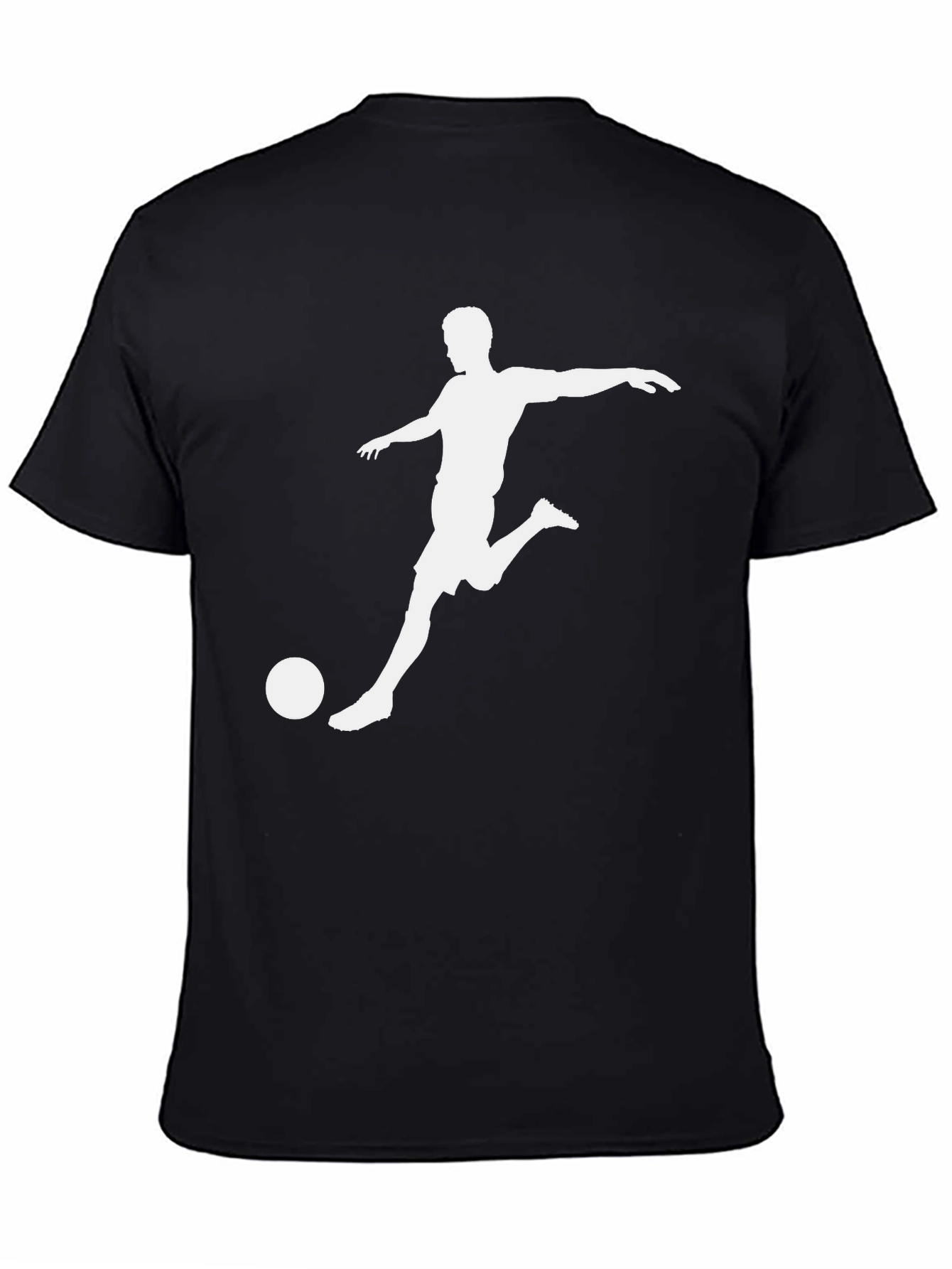 Soccer Kick T-Shirt - Black Graphic Tee