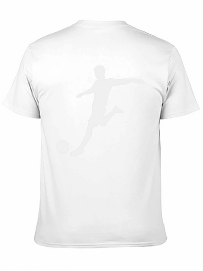 Soccer Kick T-Shirt - Black Graphic Tee