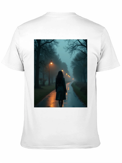 Mystic Walk T-Shirt - Dark & Atmospheric Design