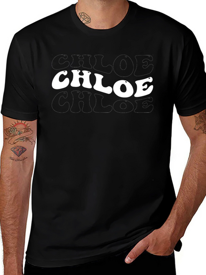 Retro Chloe Name T-Shirt - Personalized Style