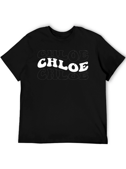 Retro Chloe Name T-Shirt - Personalized Style