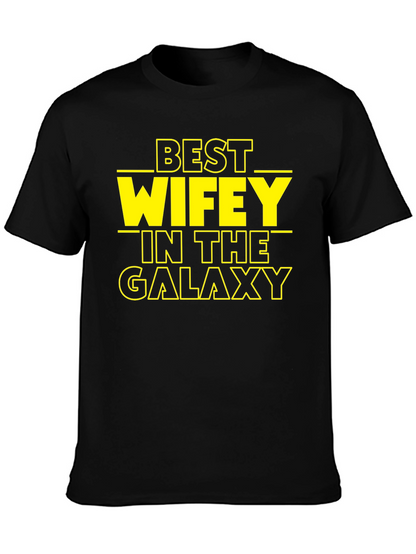 Best Wifey in the Galaxy Graphic T-Shirt