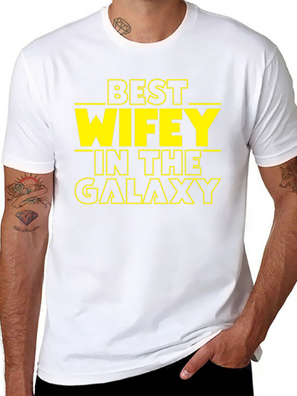 Best Wifey in the Galaxy Graphic T-Shirt