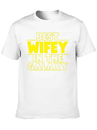 Best Wifey in the Galaxy Graphic T-Shirt