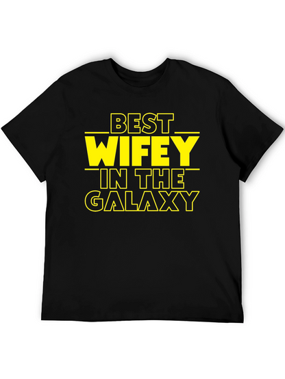 Best Wifey in the Galaxy Graphic T-Shirt