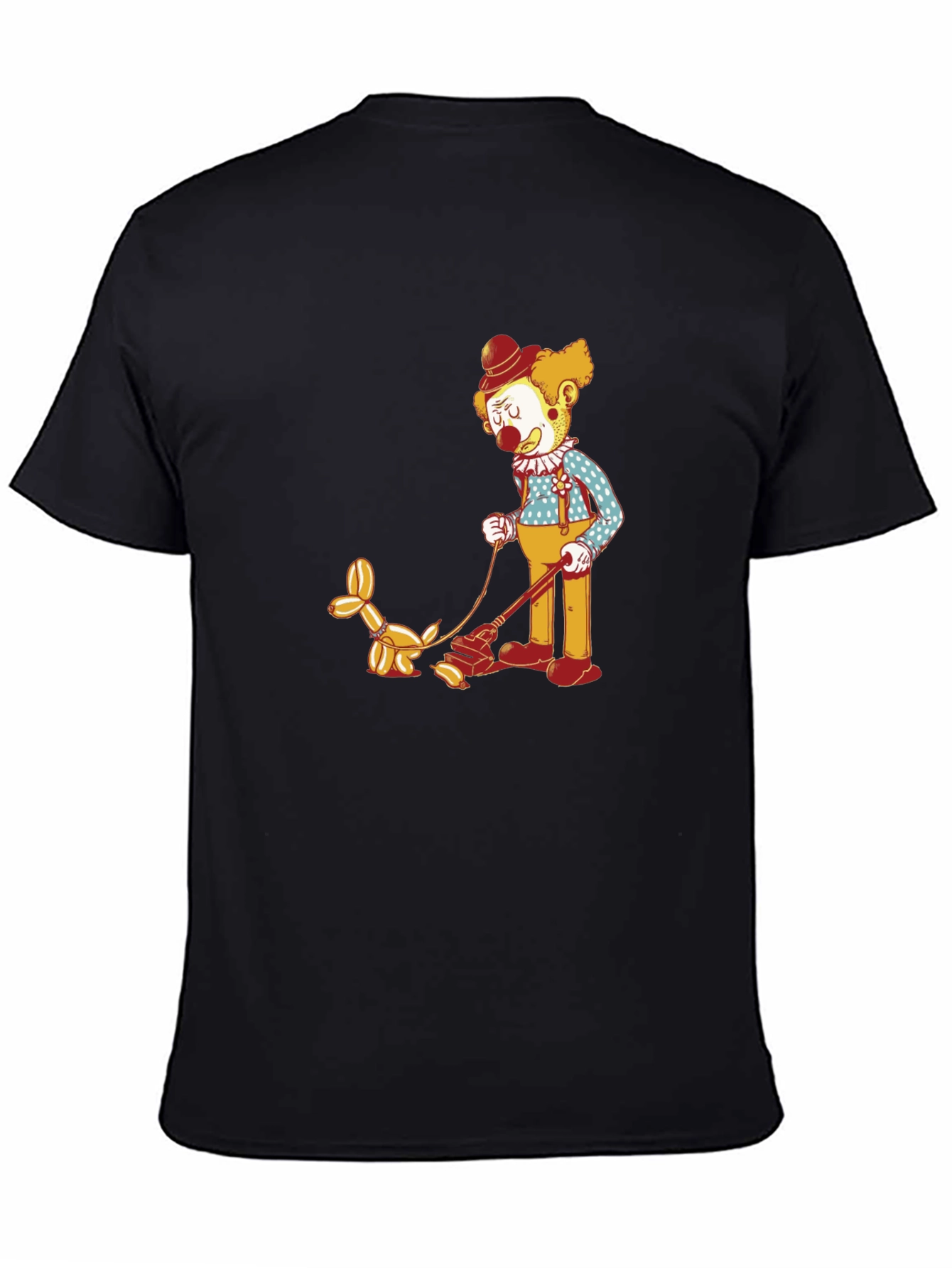 Clown Walking Balloon Dog T-Shirt