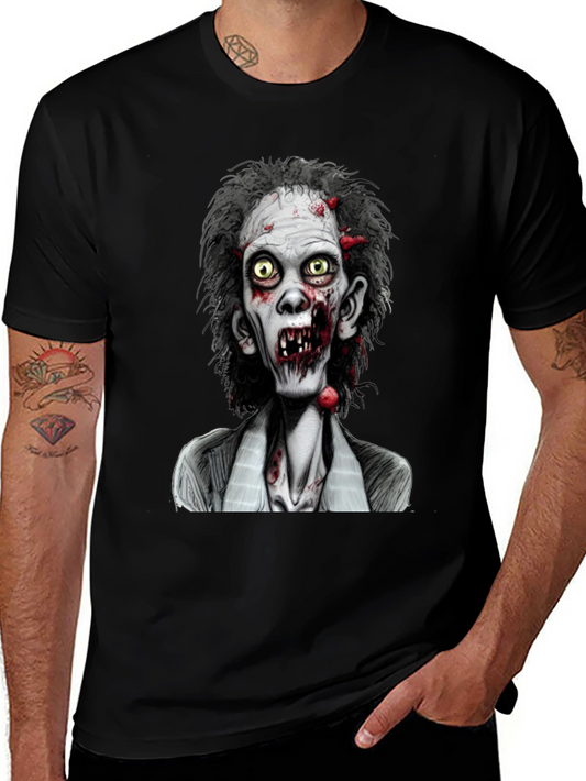 Zombie Graphic T-Shirt - Horror Style