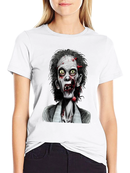 Zombie Graphic T-Shirt - Horror Style
