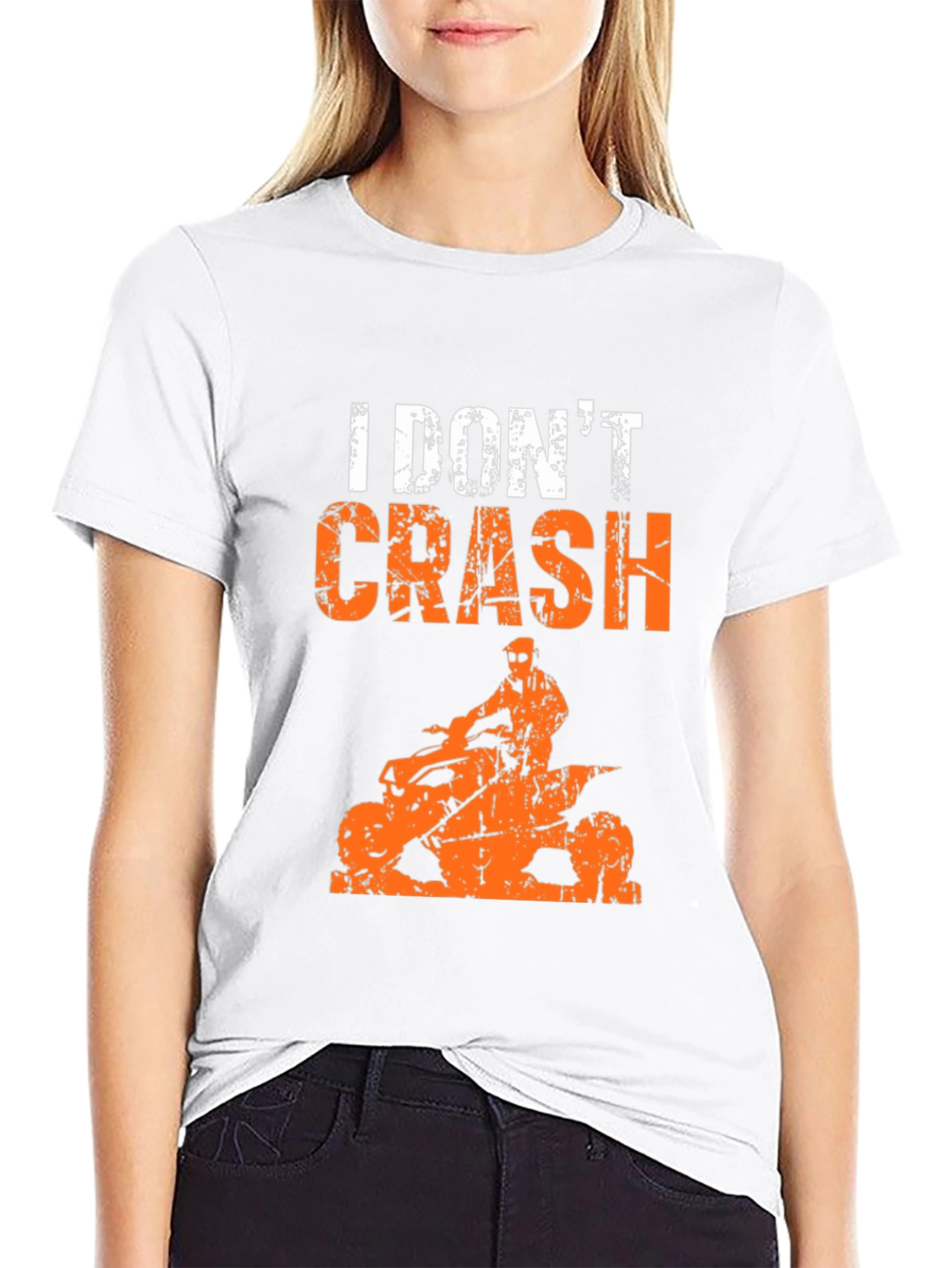 I Dont Crash ATV T-Shirt