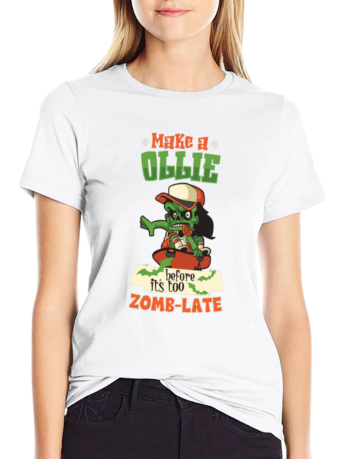 Zombie Skateboarder T-Shirt