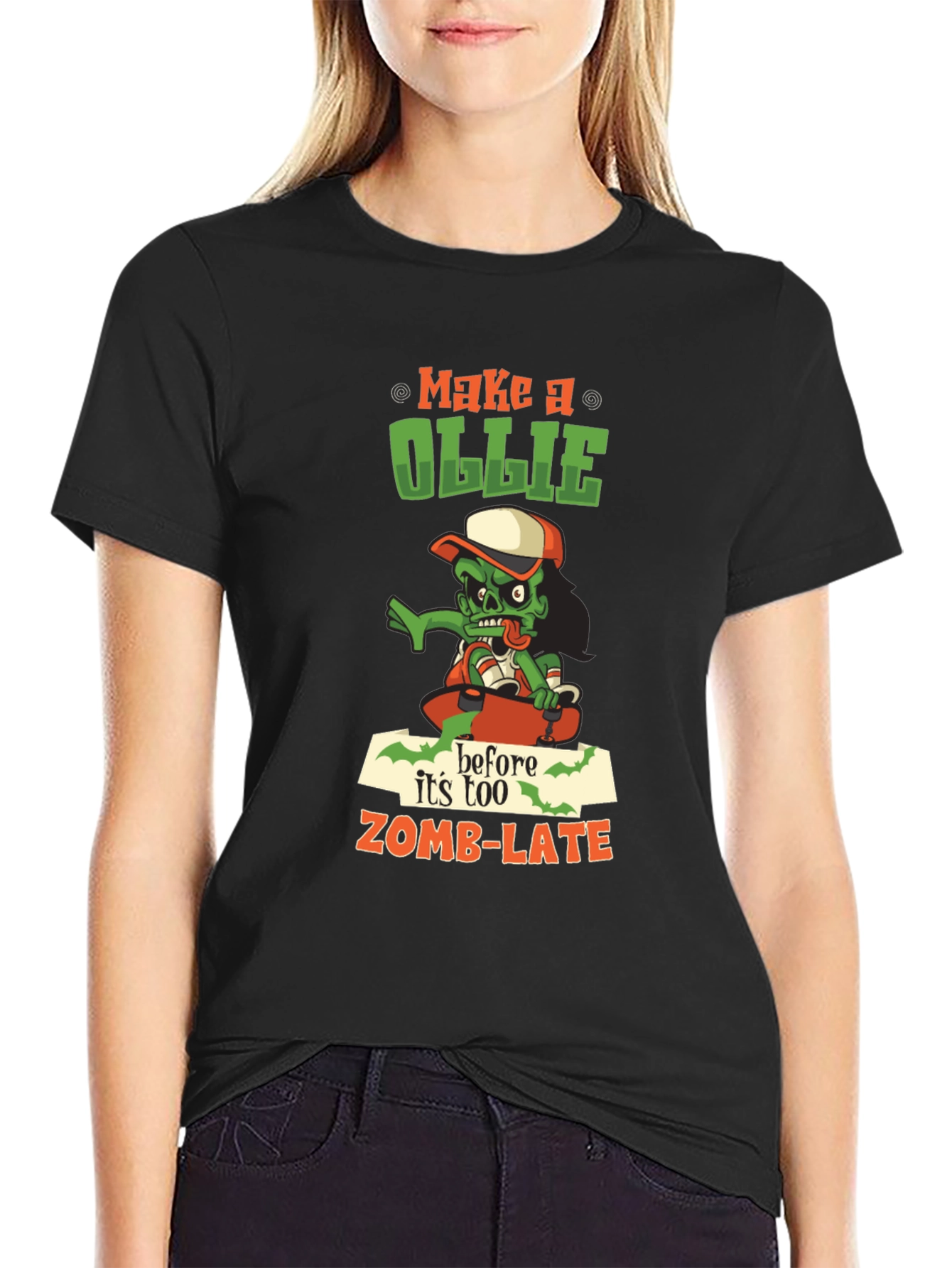 Zombie Skateboarder T-Shirt