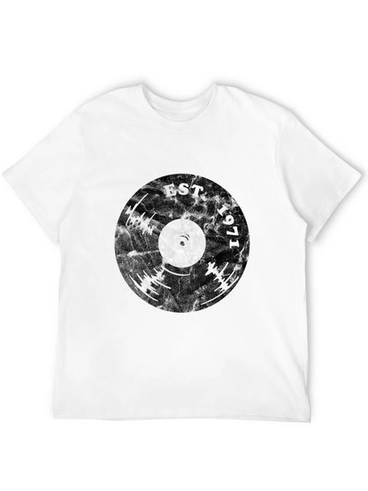 Est. 1971 Vinyl Record Graphic Tee