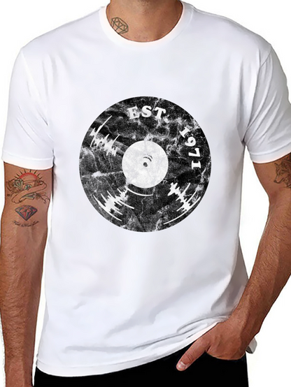 Est. 1971 Vinyl Record Graphic Tee