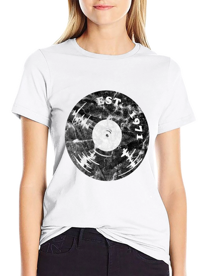 Est. 1971 Vinyl Record Graphic Tee
