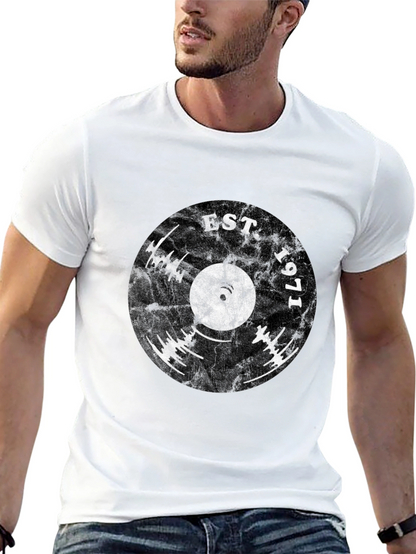 Est. 1971 Vinyl Record Graphic Tee