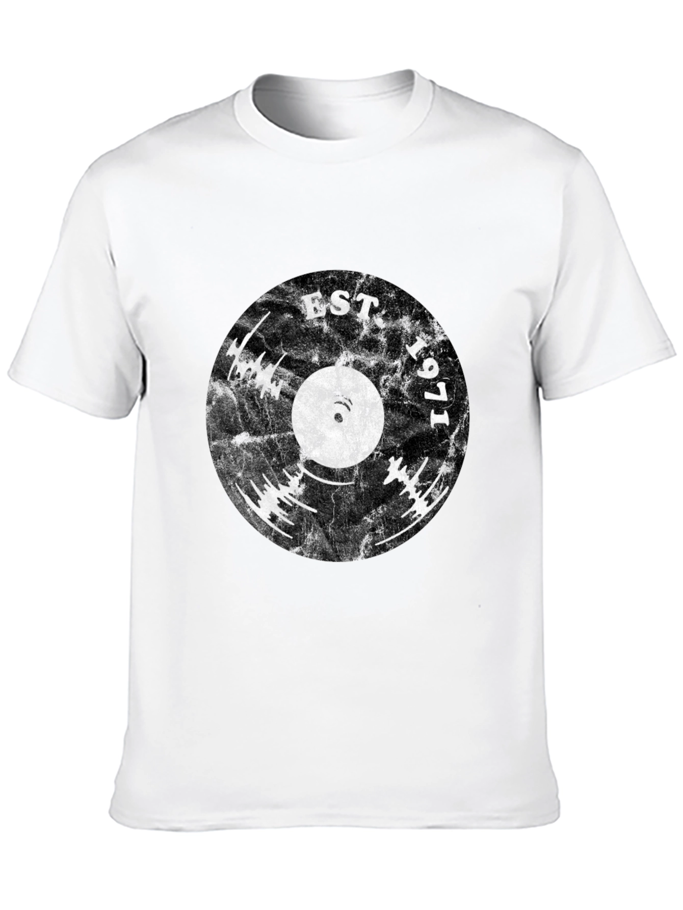 Est. 1971 Vinyl Record Graphic Tee