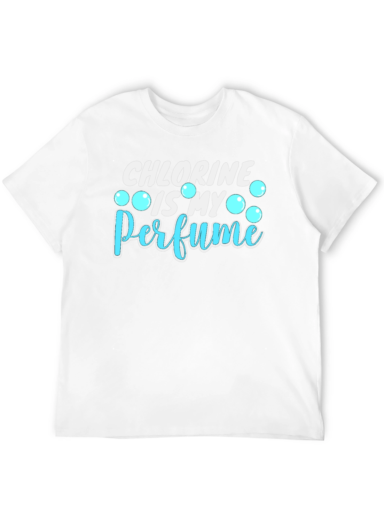 Chlorine is My Perfume T-Shirt Swimmer Gift