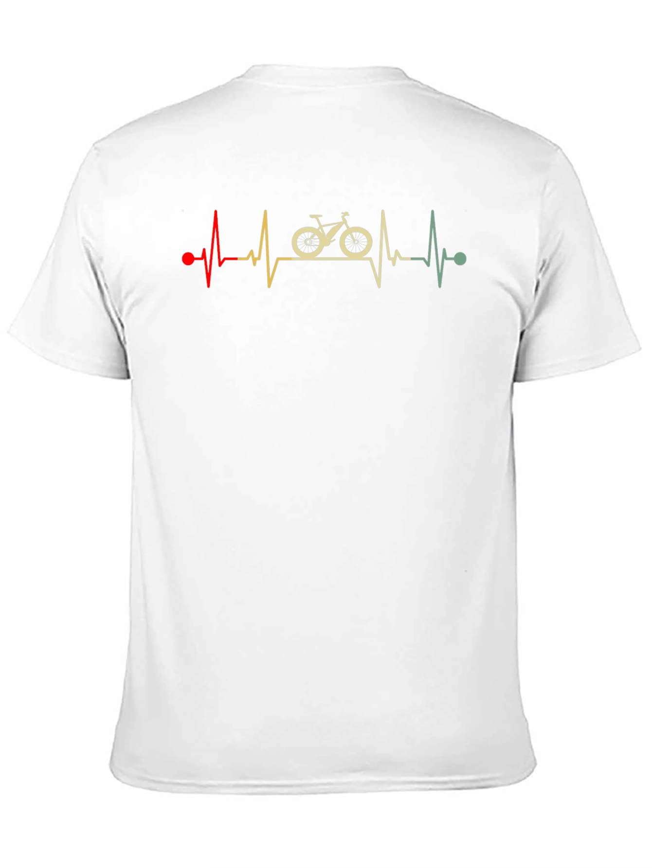 Cycling Heartbeat T-Shirt: Ride Your Passion