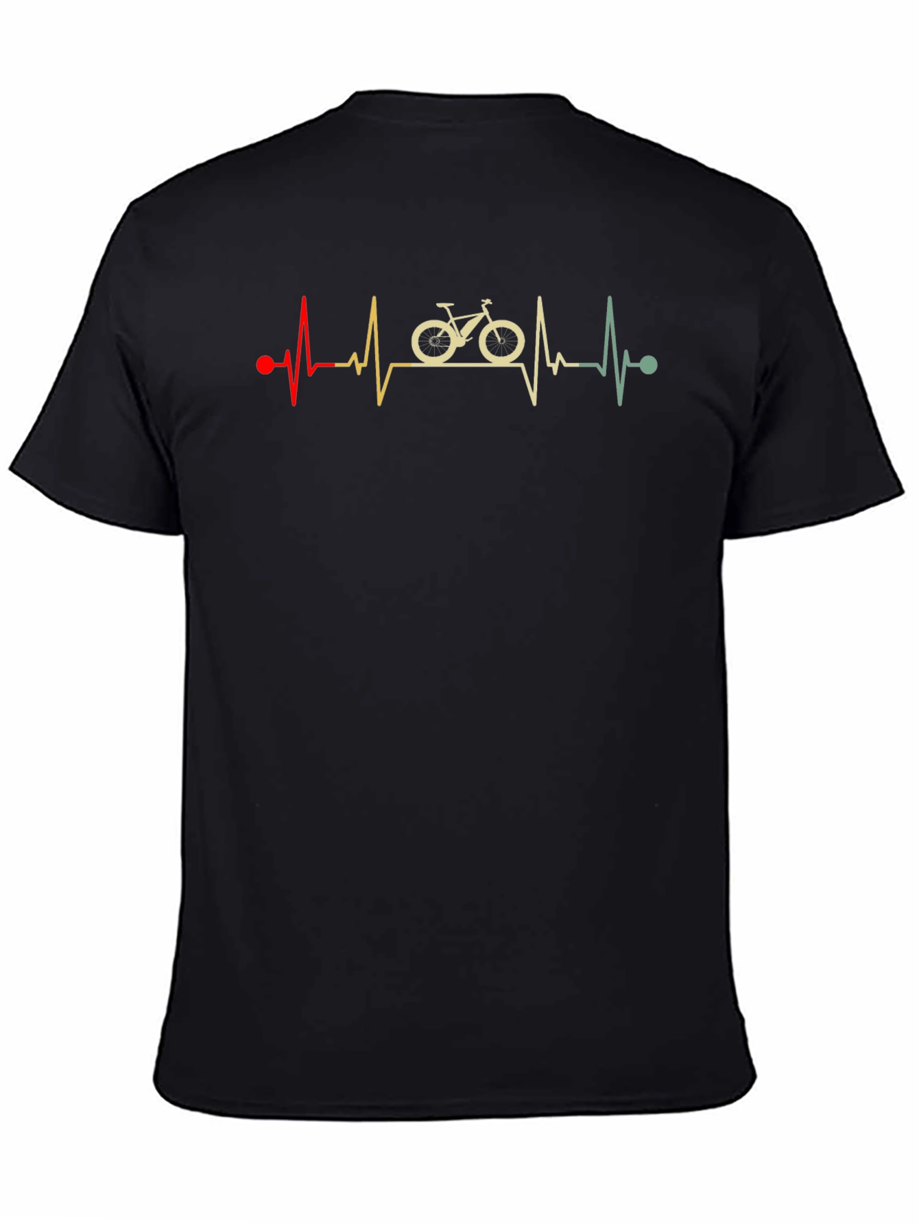 Cycling Heartbeat T-Shirt: Ride Your Passion