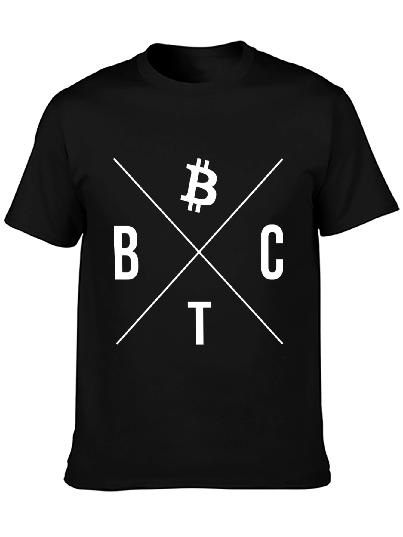 Bitcoin BTC Crypto T-Shirt - Black