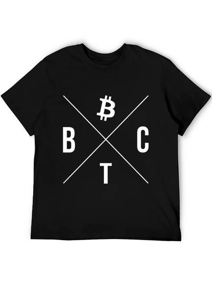 Bitcoin BTC Crypto T-Shirt - Black