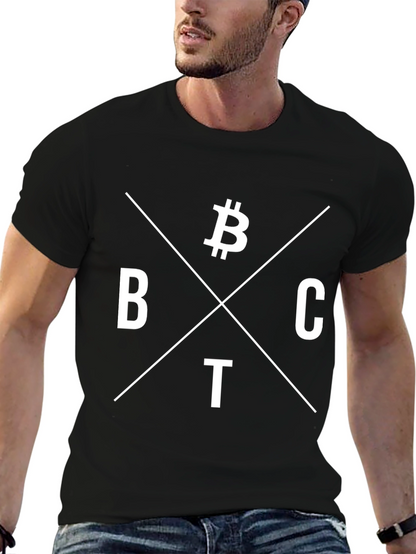 Bitcoin BTC Crypto T-Shirt - Black