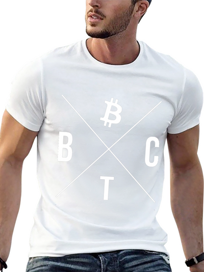 Bitcoin BTC Crypto T-Shirt - Black