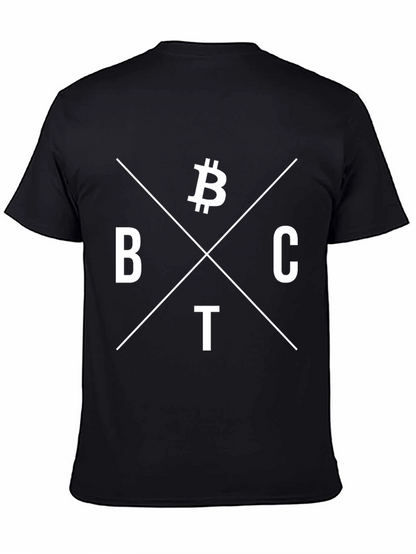 Bitcoin BTC Crypto T-Shirt - Black