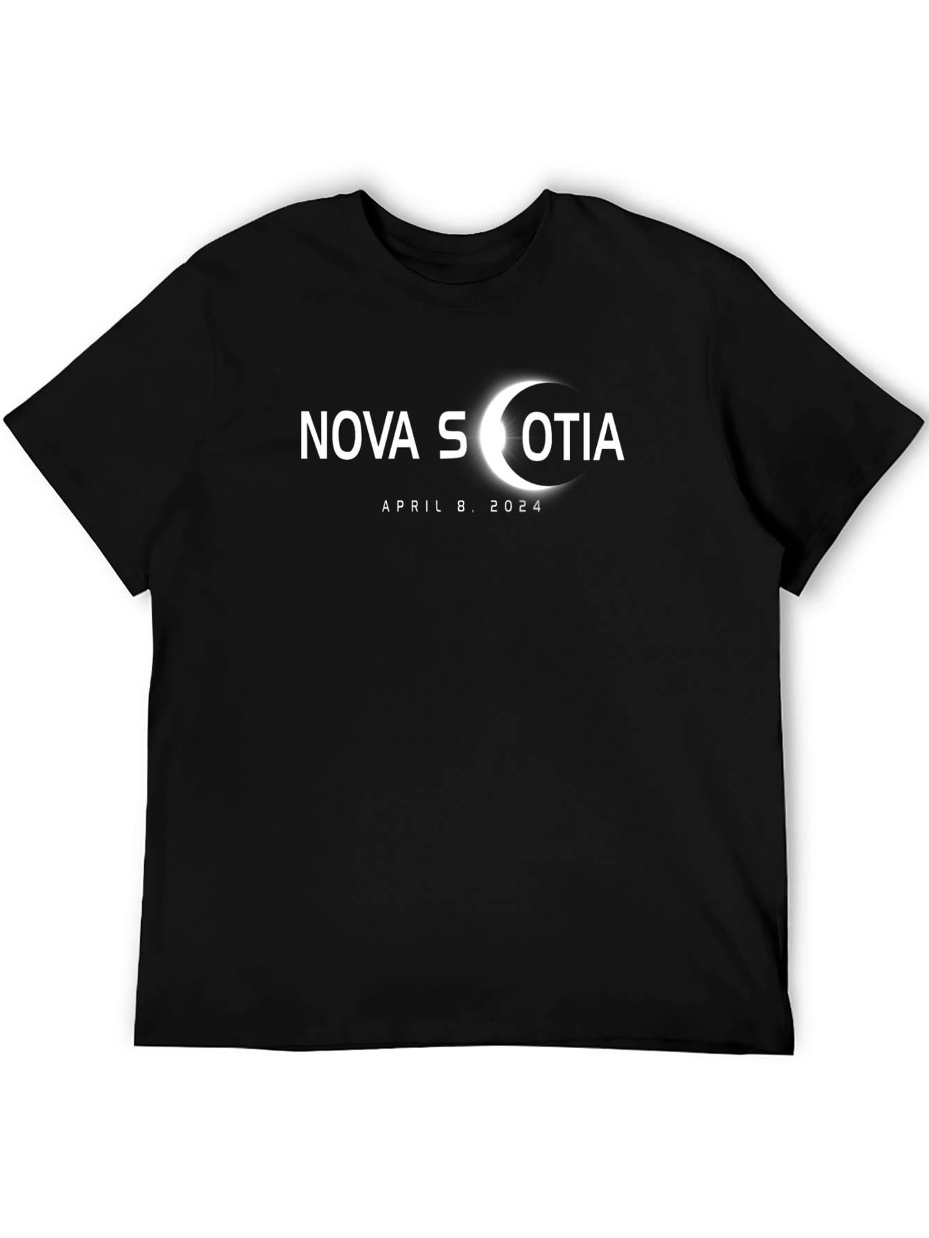 Nova Scotia April 2024 Total Solar Eclipse T-Shirt