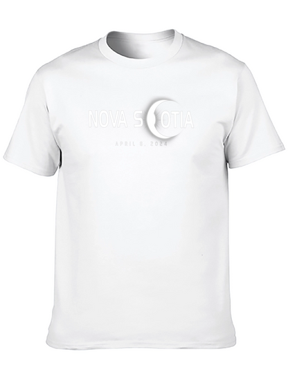 Nova Scotia April 2024 Total Solar Eclipse T-Shirt