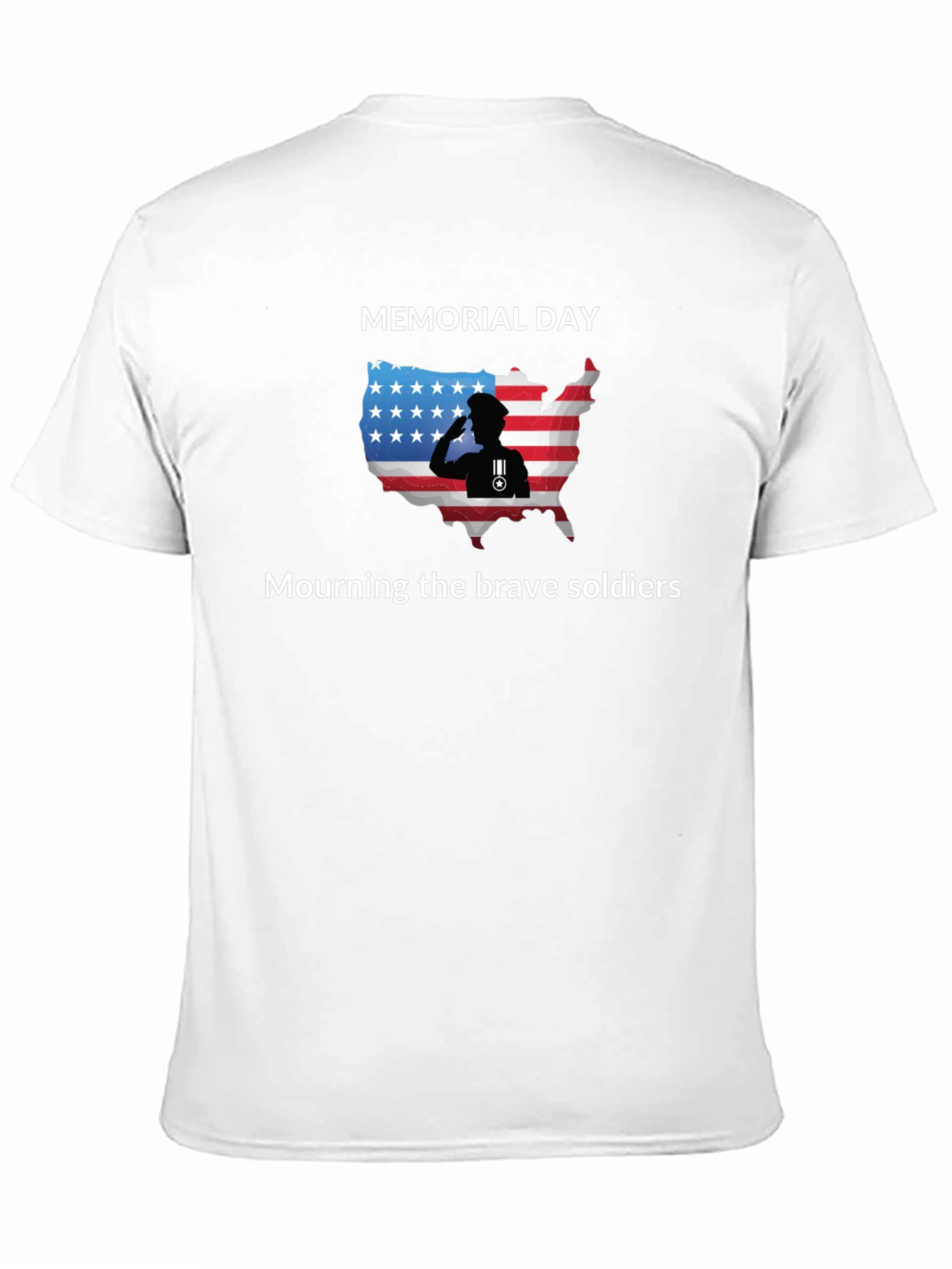 Memorial Day T-Shirt: Mourning Brave Soldiers