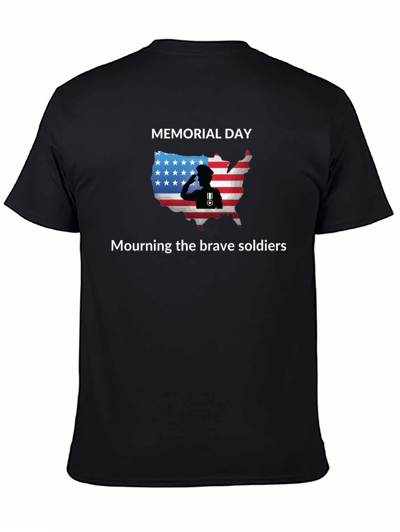 Memorial Day T-Shirt: Mourning Brave Soldiers