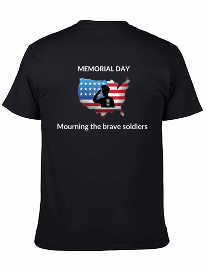 Memorial Day T-Shirt: Mourning Brave Soldiers