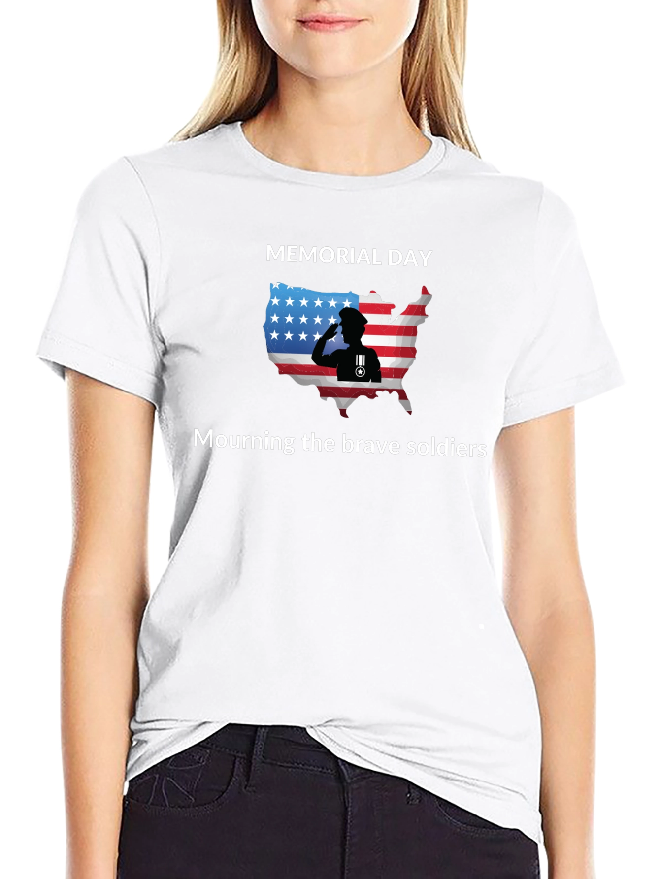 Memorial Day T-Shirt: Mourning Brave Soldiers