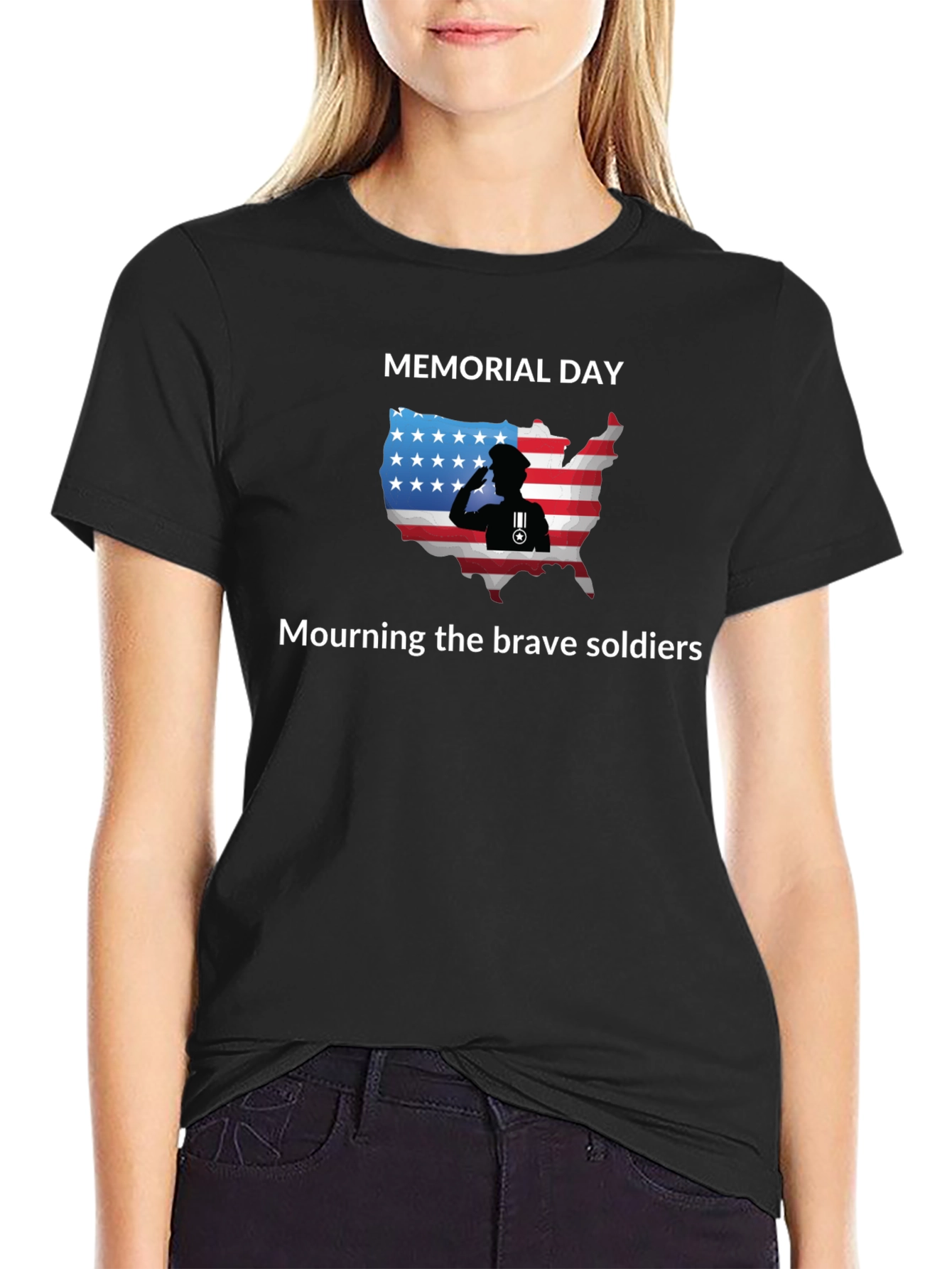 Memorial Day T-Shirt: Mourning Brave Soldiers